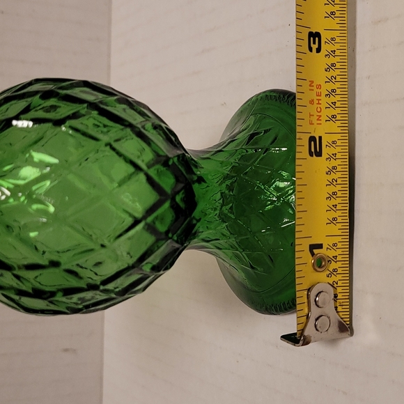 Vintage E.O. Brody Co. Green Glass Bud Vase - Picture 14 of 16